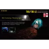 Rankinis žibintuvėlis Nitecore TIKI LE – 300 lm, USB įkraunamas, polikarbonatas, IP66, atsparus smūgiams, 10,5 g, 55 mm, Juodas