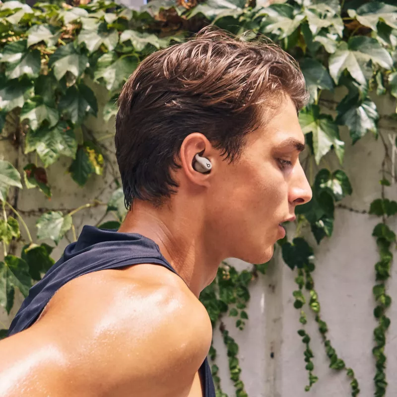 Beats by Dr. Dre Powerbeats Fit belaidžiai sportiniai ausinukai pilki