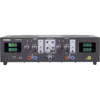 Laboratorinis maitinimo šaltinis VOLTCRAFT VLP-2403, reguliuojamas 0–40 V / 0,01–3 A, 273 W, OVP, 4 išėjimai (VC-8146860)