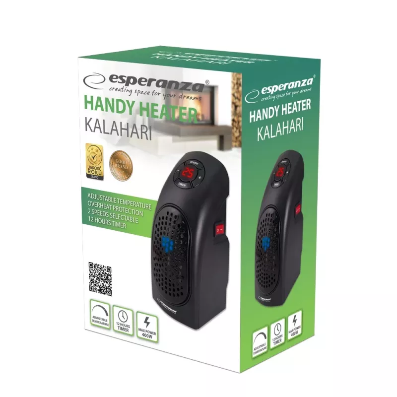 Šildytuvas Handy heather 400W Kalahari