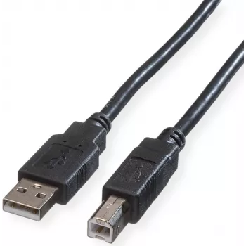 Secomp 11.44.8808 USB kabelis 0,8 m USB 2.0 USB A USB B juodas (11.44.8808)