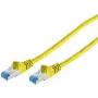 Tinklo kabelis ShiverPeaks 75712-Y CAT 6A S/FTP PIMF geltonas, biri ritė 10G Ethernet