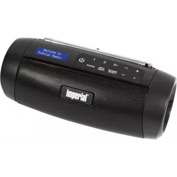 Nešiojamas garsiakalbis Telestar Bluetooth Speaker Dabman Go Black
