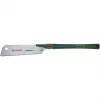 Japoniškas pjūklas Kataba 270mm (Žalia/juoda, medžiui ir plastikui, 17 TPI)