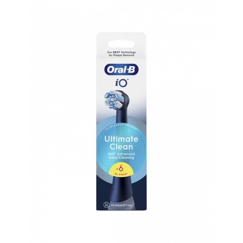 Oral-B iO Ultimate Clean keičiamos šepetėlių galvutės