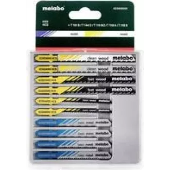 Pjūklelio geležtės Metabo 62360000 – 10 vnt. rinkinys