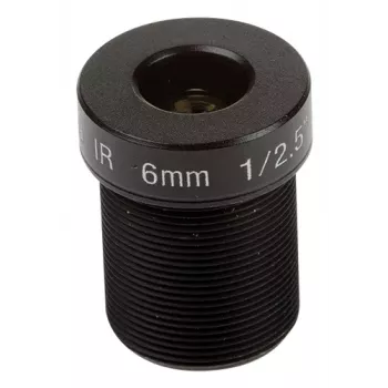 AXIS CCTV objektyvas - fiksuotas židinio nuotolis - fiksuota diafragma - 9,1 mm (1/2,8) - M12 jungtis - 6 mm - f/1,6 (10 vnt. pakuotė) - tinka AXIS P3904-R M12 tinklo kamerai, P3905-R M12 tinklo kamerai
