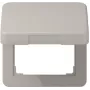 Jung vyrių dangtelis su rėmeliu 50x50mm CD 590 KL PT (CD590KLPT)