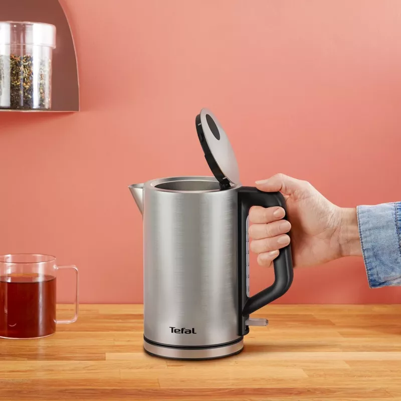 Elektrinis virdulys Tefal KI513D10 nerūdijantis plienas 1,7 L 2200 W, belaidis, 360° pagrindas