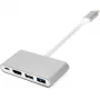 USB-C centras su HDMI ir 4x USB 2.0/3.0 prievadais