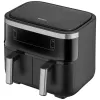 Kepimo skrudintuvas (oro gruzdintuvė) Severin FR 2453 Double 3,25 L 2850 W juoda sidabrinė