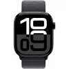 Apple Watch S10 Diamantschwarz Aliuminis Sport Loop Tinte GPS + Cellular 46mm MWY53QF/A 2024