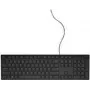 Dell QuietKey PPJHH laidinė USB chiclet klaviatūra, JK išdėstymas