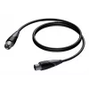 PROCAB CLA901/3 garso laidas 3 m XLR (3 kontaktų) juoda, pilka