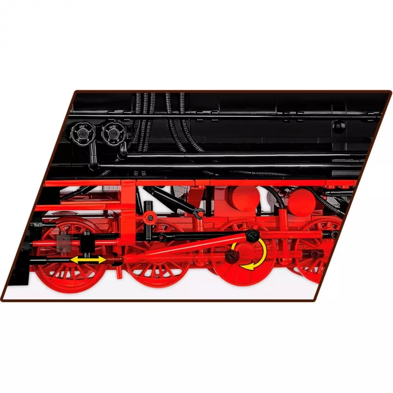 Garo lokomotyvas DR BR 52/TY2, Konstrukcinis žaislas, Mastelis 1:35