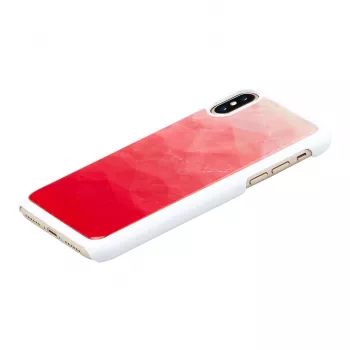 Korpusas iKins iPhone XS / iPhone X — Pink Lake White apsauginis dėklas