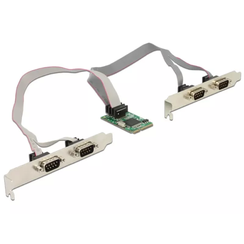 Vidinė Mini PCIe serijinė adapterio kortelė DeLOCK 95243