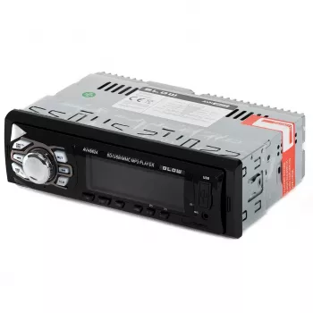 Automagnetola BLOW AVH-8624 – FM RDS, 45W RMS, Bluetooth, USB, MicroSD, AUX, LCD ekranas, nuotolinis valdymas, juoda
