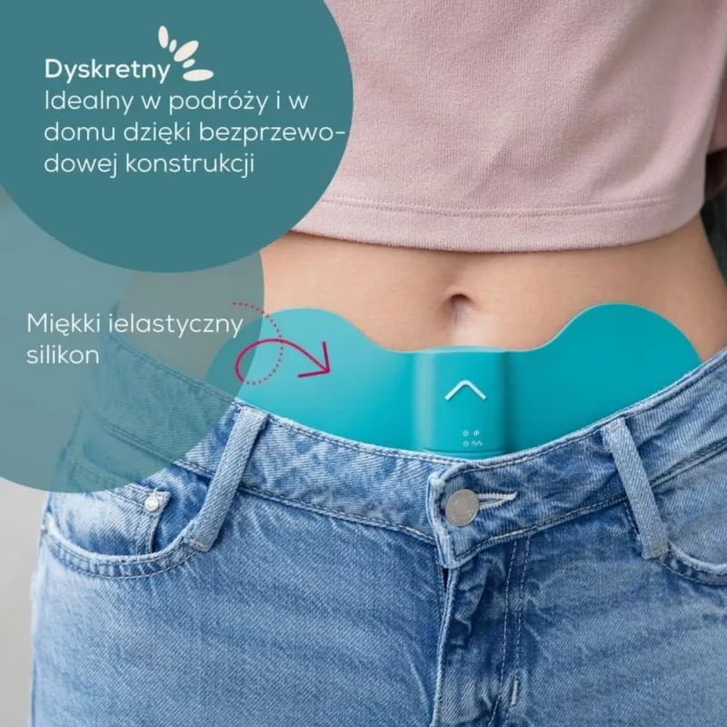 Menstruacinis atpalaidavimo prietaisas Beurer EM 55 su TENS technologija pilvo skausmui malšinti