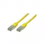 Tinklo kabelis ShiverPeaks BS75713-HY 3 m Cat6 S/FTP geltonas
