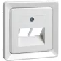 Schneider Electric GmbH 503664 Sieninė plokštė / Jungiklio dangtelis Baltas (503664)