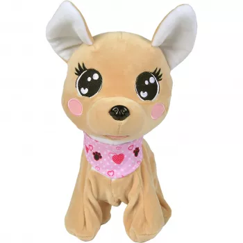 ChiChi LOVE Baby Boo, pliušinis žaislas smėlio/rožinės spalvos, 30 cm