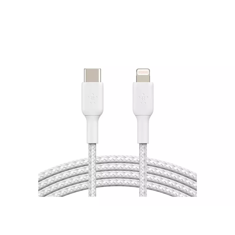 Lightning laidas Belkin CAA004BT2MWH 2 m baltas