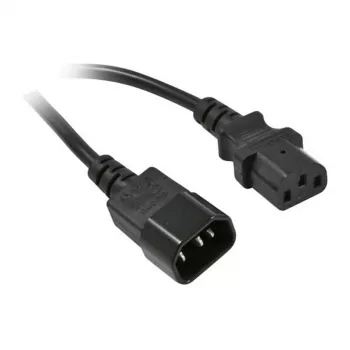 Synergy21 Netzkabel 230V Kaltgeräte IEC-C13(Buchse)/Kaltgeräte IEC-C14(Stecker), 3m