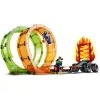 LEGO City 60339 LEGO® CITY Stuntų šou dviguba kilpa (60339)