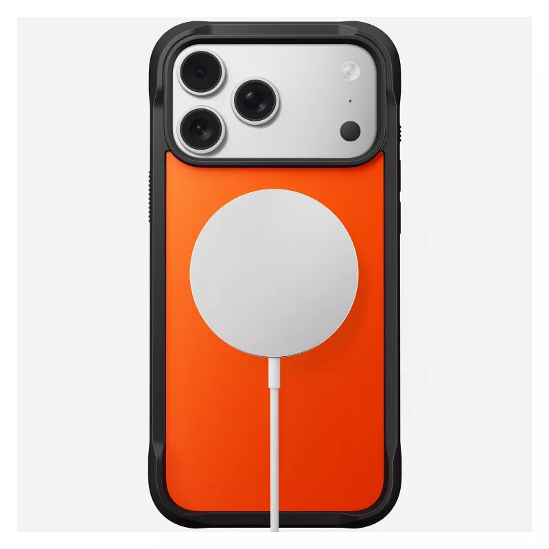 Mobilaus telefono dėklas Nomad Rugged Case, skirtas iPhone 17 Pro Max, 17,5 cm (6,9 colio), oranžinis