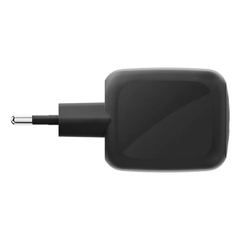Greičiasis AC sieninis įkroviklis Belkin WCH020kqBK, 2× USB-C, universali suderinamumas, apsauga nuo perkrovų, juodas
