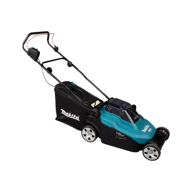 Makita DLM382PM2 – Belaidis vejapjovė – 18 V – 4 Ah – 2 akumuliatoriai – 3700 sūk./min – 38 cm – 16,9 kg