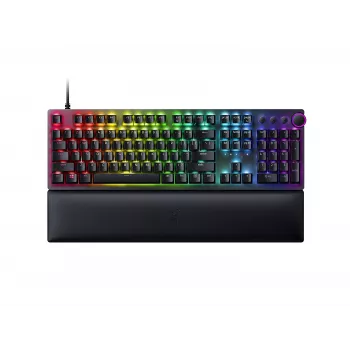 Laidinė žaidimų klaviatūra Razer Huntsman V2 — Clicky Purple optiniai jungikliai, RGB LED