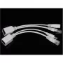 PoE adapterių rinkinys Gembird PP12-POE-0.15M-W