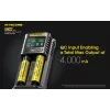 Nitecore UMS2 įkroviklis buitinėms baterijoms Li‑Jon Ni‑Cd