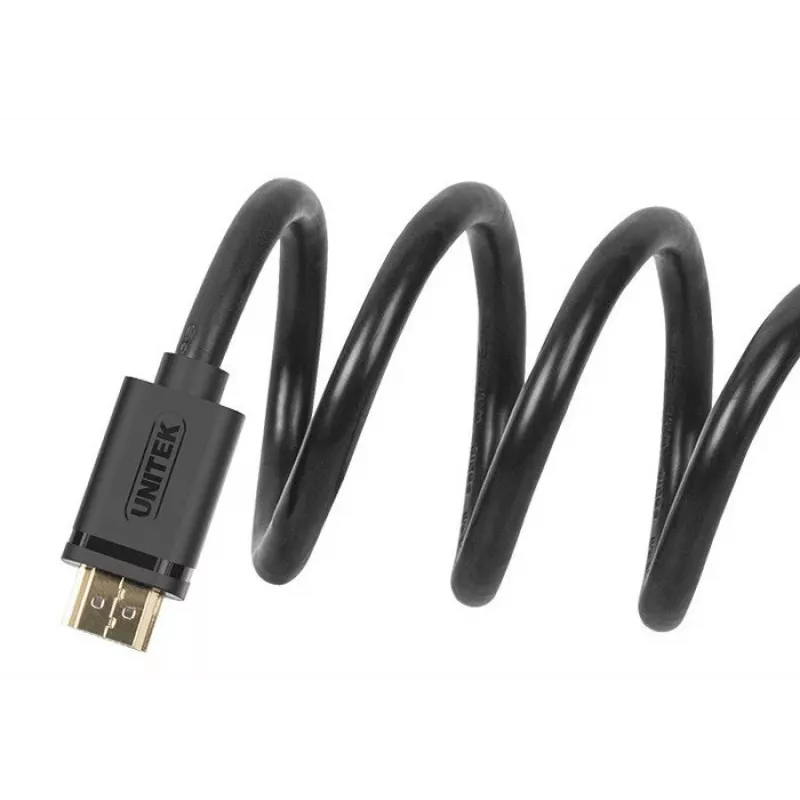 HDMI kabelis UNITEK Y-C137M 1,5 m HDMI A tipas (Standartinis) Juodas