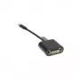 DELL 492-BBGX vaizdo adapteris DVI Mini DisplayPort juodas
