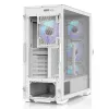 Zalman Z10 DUO ATX korpusas baltas su ZM-IF120 x4 ventiliatoriais