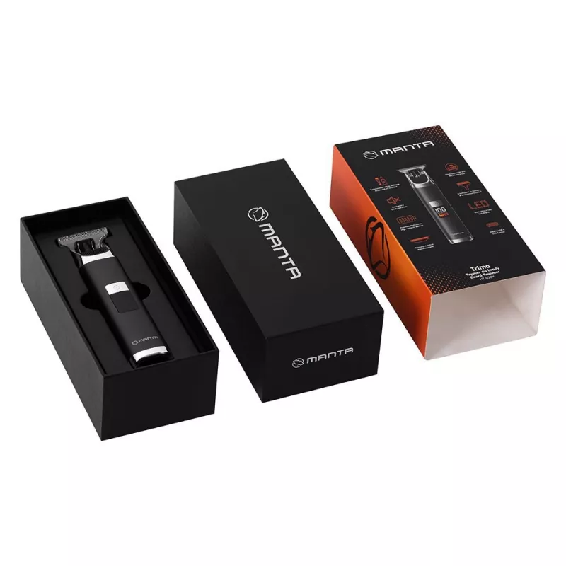 Manta HT-02BK Trimo barzdos kirpimo mašinėlė, juoda