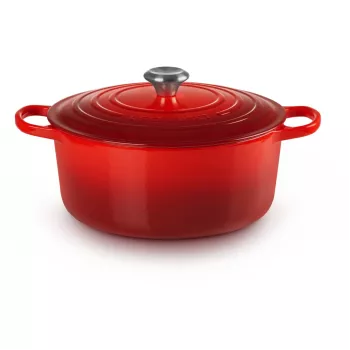 Le Creuset Signature 6,7 L apvalus puodas raudonas