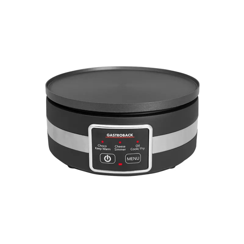 Elektrinis fondiu indas Gastroback 42568 1,8L 8 asmenims juodas nerūdijantis plienas