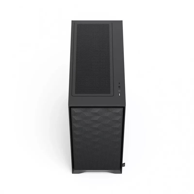 PC korpusas Fractal Design Pop 2 Air Black TG Midi Tower — ATX, 3x 120 mm priekiniai ventiliatoriai, palaiko 2,5 colio ir 3,5 colio diskus