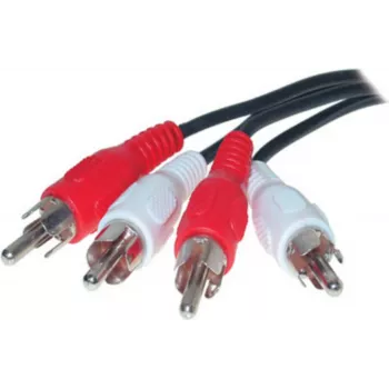 Audio kabelis ShiverPeaks 40101-0.75 — 2 RCA iki 2 RCA, 0,75 m
