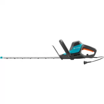 Gardena elektrinis gyvatvorių žirklių komplektas ComfortCut 550/50, 50 cm, dvigubas peilis, 2,7 cm, oranžinė, juoda, mėlyna, 2,6 m/s², 84 dB