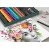 Faber-Castell Polychromos & Pitt Graphite Matt piešimo rinkinys, įvairių spalvų (23 vnt.)