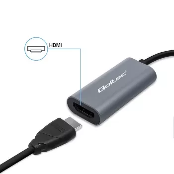 Adapteris USB-C į HDMI 4K 60Hz 32AWG QOLTEC