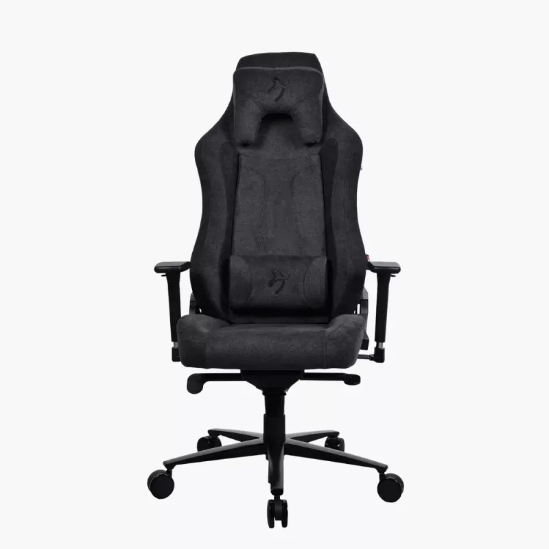 Arozzi Vernazza Soft Fabric žaidimų kėdė - Pure Black