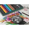 Aliejiniai pieštukai Faber-Castell Polychromos & Pitt Graphite Matt rinkinys 48 vnt. įvairiaspalviai
