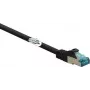 Renkforce RF-5047478 tinklo kabelis juodas 2 m Cat6a S/FTP (S-STP) (RF-5047478)