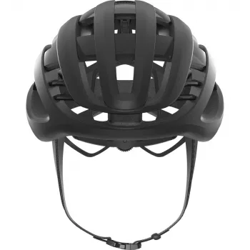 Pusiau dengiantis dviračių šalmas ABUS AirBreaker Black, In-mold konstrukcija, 81720